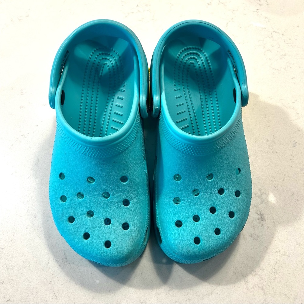 Lightly Used Blue Crocs